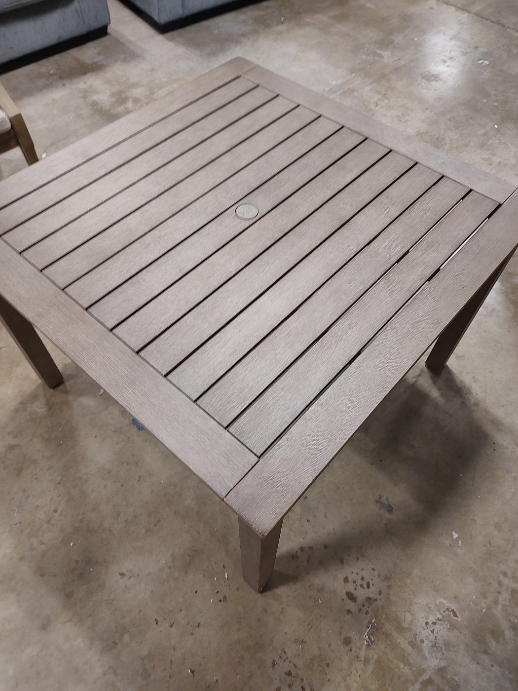 American Design Furniture by Monroe - Ocean View Outdoor Table Teak 1
